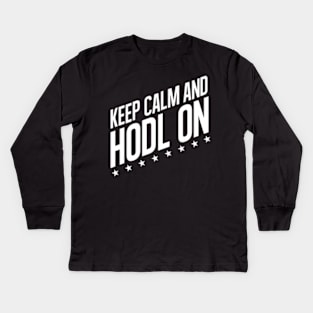 hodl Kids Long Sleeve T-Shirt